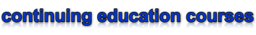 Continuing Education Classes